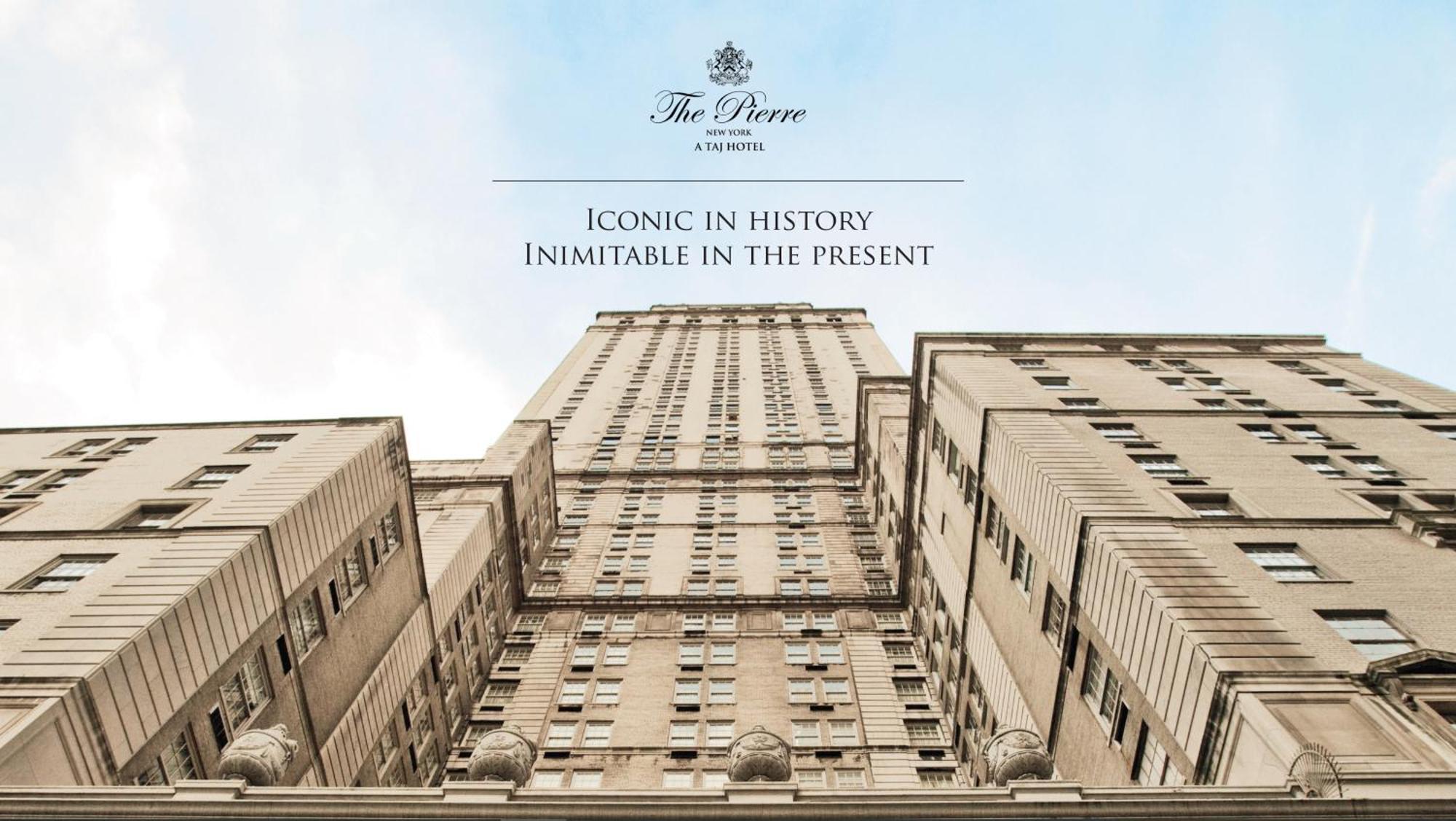 The Pierre, A Taj Hotel, New York Luaran gambar The Pierre brochure